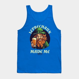 Drunk Leprechaun St Paddys Day Tank Top